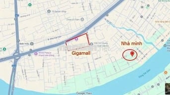 GẦN GIGAMALL, CHO THUÊ  NGUYÊN CĂN  DT. 5x18, Trệt, Lửng, 2 Lầu, 3pn