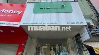 Mặt Tiền Nguyễn Thái Sơn 150m2 2 Lầu Gần Nguyễn Văn Nghi Chợ Gò Vấp