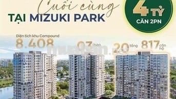 Trellia Cove - Phân Khu cuối cùng của Đô Thị Mizuki- 2PN-2WC