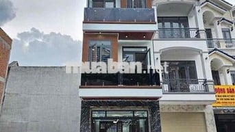 Nhà 2 lầu 1 trệt Bình Chuẩn,Gần ngã tư miễu ông cù,có nội thất