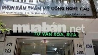 Cho thuê nhà mặt tiền đường Hoàng Văn Thụ, dt 4x22 trệt 3 lầu