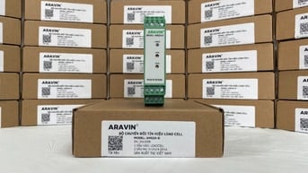 Bộ khuếch đại tín hiệu load cell cài ray AM02A-D