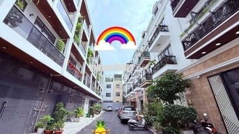 BÁN NHÀ HẺM XE TẢI GẦN MT Ở KD, NHÀ 4TẦNG 4PN, KHU ĐỒNG BỘ DÂN TRÍ ĐẸP