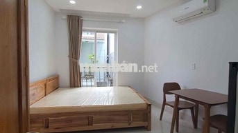 Phòng Studio ban công Full nội thất, gần Chợ Bà Chiểu