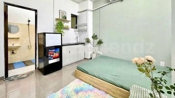 Phòng trọ rộng 25m2 cửa sổ thoáng full nội thất ở Lê Văn Sỹ Quận 3