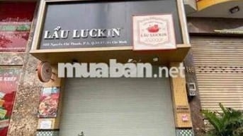 MẶT BẰNG ĐẸP - NGUYỄN CHÍ THANH , QUẬN 10 - 64m2 , 4 tầng , 45tr/th