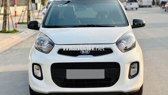 Kia Morrning model 2021 số tự động màu trắng