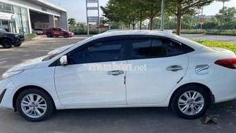 Toyota Vios trắng 2019 1.5G CVT