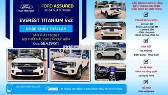 Ford Everest 2023 Titanium 2.0L 4x2 AT - 66439 km