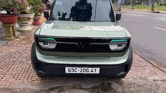 VinFast VF3 T1/2024 Pin Thuê 900K Xanh Mint xe lên 30tr đồ chơi 