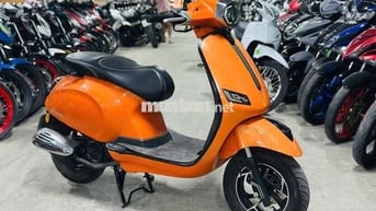 XE MÁYTHANH TÙNG_VESPA 50CC MÀU CAM XE RẤT ĐẸP