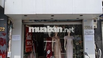 Chính chủ cho thuê cửa hàng 22m2, 270 A Võ Văn Tần, Q3, 2 chiều, 22 tr