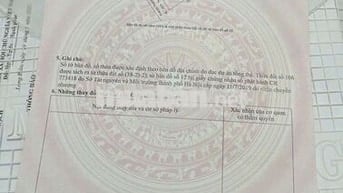 BÁN MẢNH ĐẤT 50m² PHỐ BÁT KHỐI – MẶT NGÕ Ô TÔ TRÁNH – GIÁ HƠN 7 TỶ