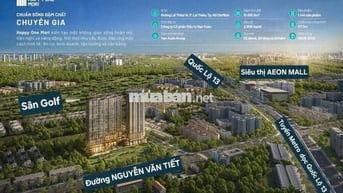 Chính thức nhận booking Happy One Mori Bình Dương hồ Chí Minh