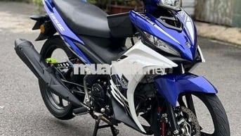 Xe máy Yamaha Exciter 135 xanh trắng