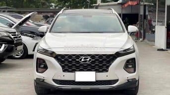 Santafe 2.4L xăng cao cấp sx 2020 màu trắng
