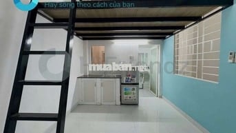 Phòng trọ có gác 5 phút ra ngã tư hành xanh full nội thất  Gần UTH UEF