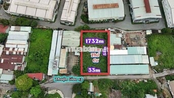 BÁN LÔ ĐẤT 1732m  XÂY BIỆT THỰ NHÀ VƯỜN KHO XƯỞNG QUÁ OK