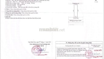 Cặp đất biển đường Võ Văn Đồng