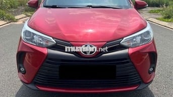 Toyota Vios E CVT 2022 màu đỏ