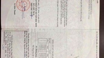 LÊN SÓNG LÔ ĐẤT 6,2 TỶ – XÃ BÀ ĐIỂM (ẤP 7 XTT CŨ) – TP HCM