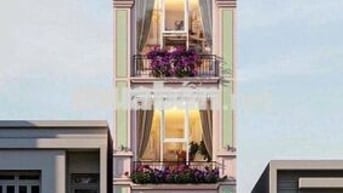 CHO THUÊ NHÀ HXH NGUYỄN HỮU CẢNH QBT,  DT 5x12M, 5 LẦU, FULL NỘI THẤT