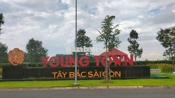 Cần bán lô góc 2 MT dự án Young Town Tây Bắc SG, 96m2, giá 15.5 tr/m2