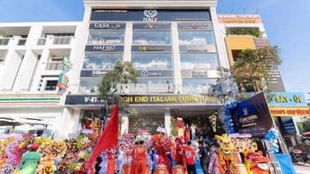 TOÀ BUILDING MẶT TIỀN 16M TRUNG TÂM QUẬN 7 MỚI HOÀN CÔNG