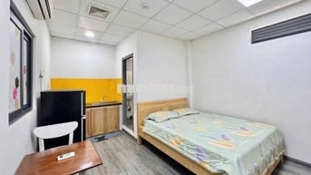 CHDV STUDIO ĐẦY ĐỦ NỘI THẤT MẶT TIỀN ĐƯỜNG LỚN GẦN VHU ĐẦM SEN