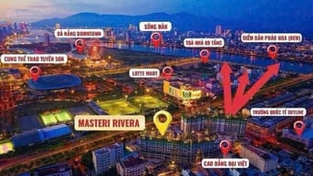 Masteri Đà Nẵng, độc quyền căn 2PN view pháo hoa toà A trục 12 tầng 10