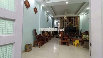 Cần bán gấp nhà P ĐHT Q12 DT 4,8 x16 .1 trệt 2 lầu 4PN 3WS hẻm xe hơi