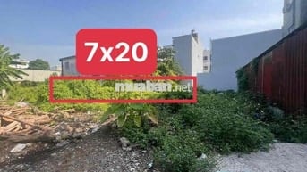 ĐẤT THỔ CƯ XÂY CHDV (7X20), HẺM OTO TỚI, PHƯỚC KIỂN, CHỈ NHỈN 7 TỶ