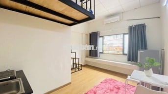 PHÒNG DUPLEX BANCON FULL NỘI THẤT NGAY HỌC VIỆN CÁN BỘ PHẠM VĂN ĐỒNG