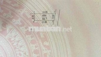 Mảnh đất vàng Kim Hoàng 61m siêu đẹp-lô góc 2 thoáng-xây ở hoặc dòng t