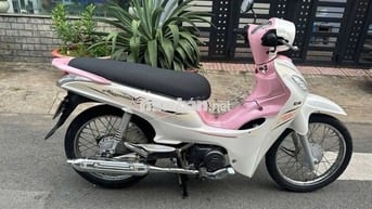 Xe số SYM Angela 2015 Trắng Hồng Mới 95% (ít dùng)