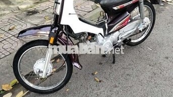 Xe máy Honda Dream màu nâu trắng