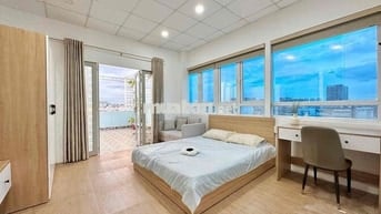 Cho Thuê Căn Hộ 1pn Tách Bếp Ban Công Lớn Thang Máy Full NT Ngay Q10