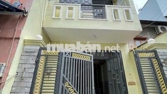 NHÀ ĐẸP 2 TẦNG, 2 MẶT TIỀN HẺM XE HƠI THÔNG, (4X14)M2, 4,38 TỶ CÒN TL