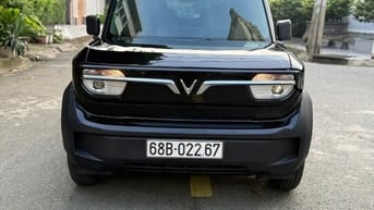 Vinfast VF3 Pin Thuê T12/2024 Màu Xanh Wrap Đen 