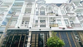 Nhà trệt 3 lầu 5x15 khu nhà lầu cách bến xe Bus Hiệp Thành 300m