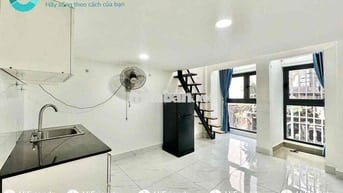 PHÒNG DUPLEX VIEW KÍNH - FULL NỘI THẤT - THANG MÁY
