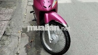 Xe máy Honda Wave Alpha màu hồng số sàn