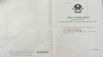 NHÀ HẺM BÁN CHÍNH CHỦ - NƠ TRANG LONG, P. BÌNH THẠNH, HCM