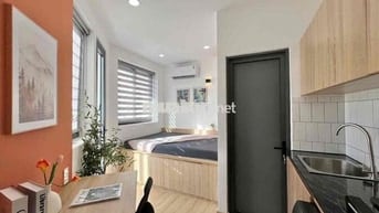 CĂN HỘ DỊCH VỤ MỚI - STUDIO FULL NỘI THẤT - MÁY GIẶT RIÊNG