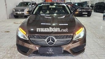 Mercedes-Benz C200 W205 2.0 AT 2017 Nâu