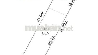 Nền 8x40 - 318m2 ONT - Cách Quốc Lộ 61C 2Km - Lộ Oto 4m - Giá 1,180 Tỷ