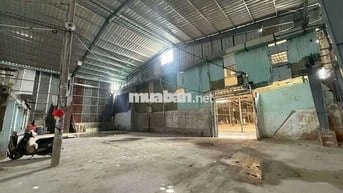 CHO THUÊ KHO 1350M2 ĐƯỜNG NGUYỄN VĂN QUÁ Q12,ĐƯỜNG XE TẢI LỚN RA VÀO