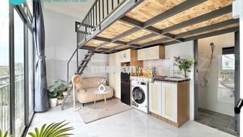 DUPLEX FULL NỘI THẤT BAN CÔNG MỚI XÂY VƯỜN LÀI GẦN ĐH NGUYỄN TẤT THÀNH