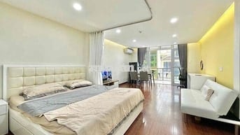 1PN ban công, tách bếp, máy giặt riêng, full NT cao cấp ngay Cộng Hoà