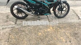 Xe côn tay Suzuki Raider 2019 đen xanh
